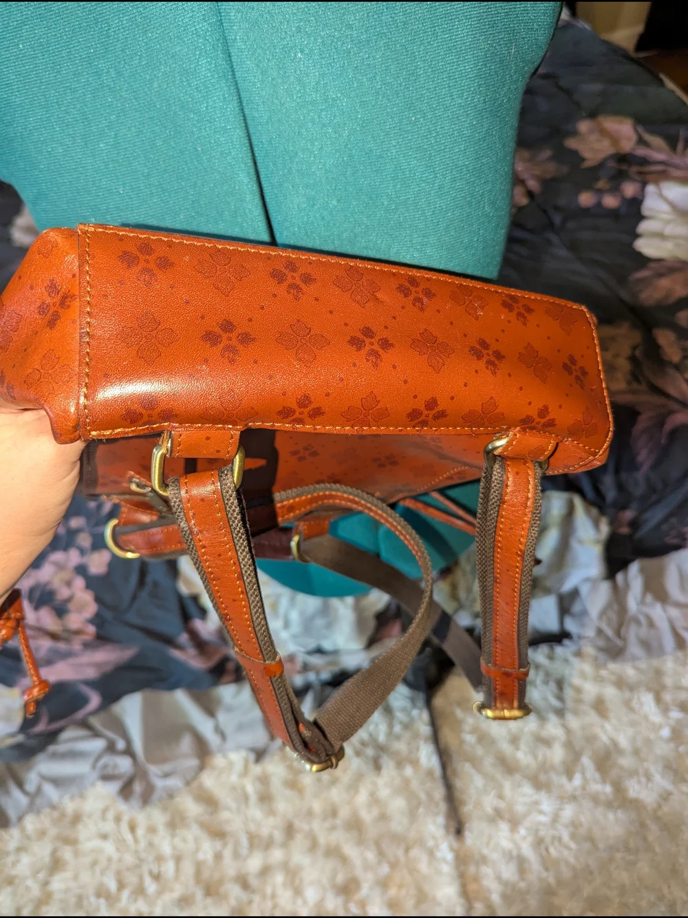 Patricia Nash Leather Backpack